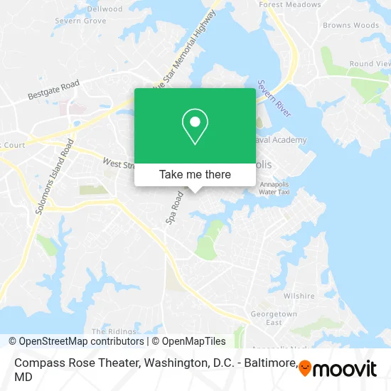 Compass Rose Theater map