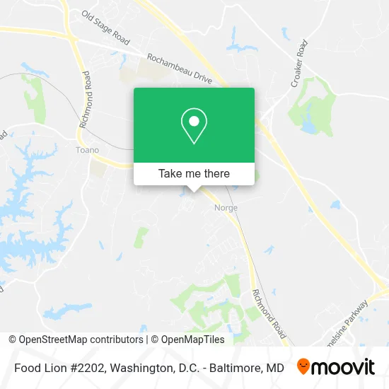 Food Lion #2202 map