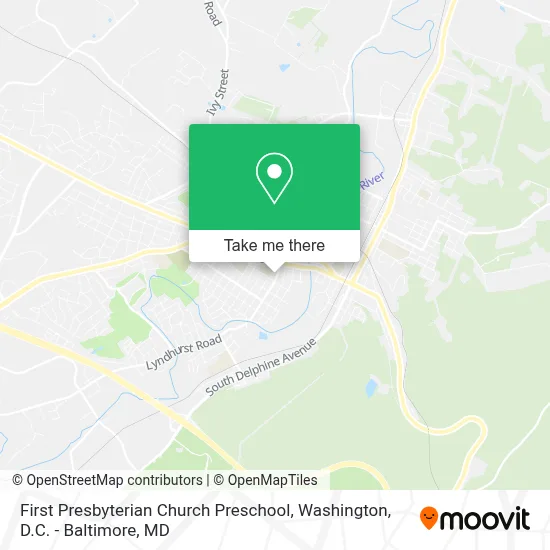 First Presbyterian Church Preschool map