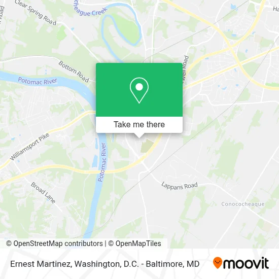 Ernest Martinez map