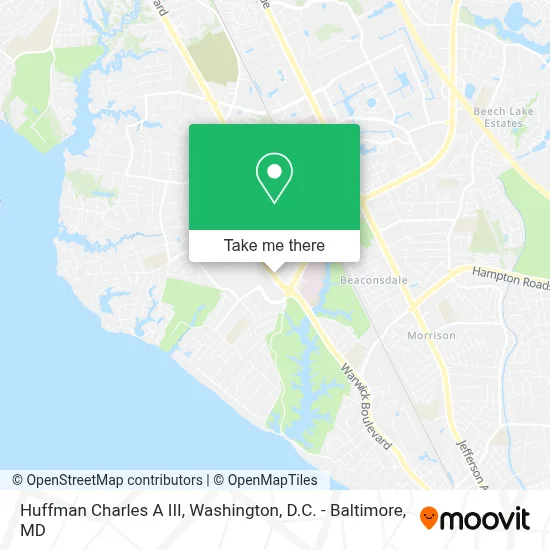 Huffman Charles A III map