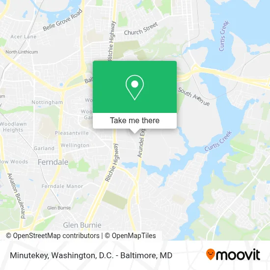 Minutekey map