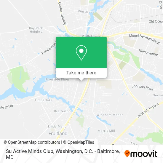 Su Active Minds Club map