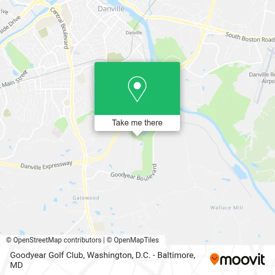Goodyear Golf Club map