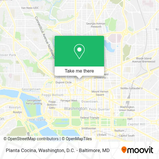 Planta Cocina map