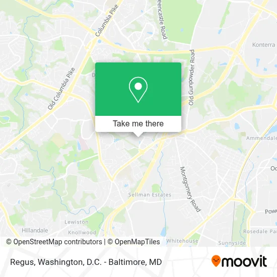 Regus map