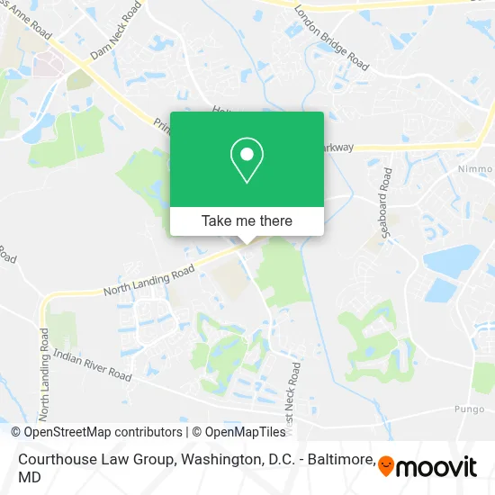 Courthouse Law Group map