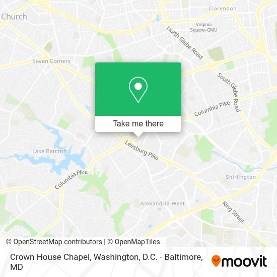 Crown House Chapel map