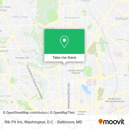 Rib Pit Inc map