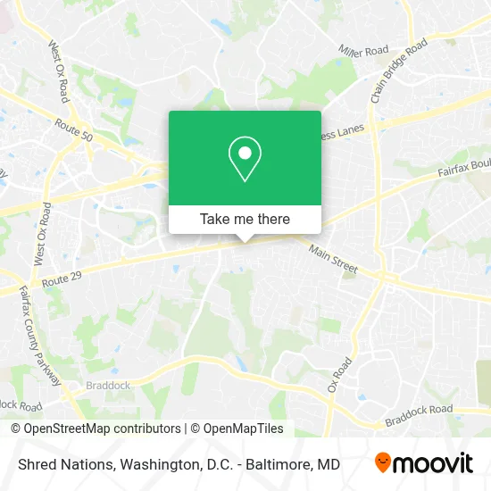 Shred Nations map