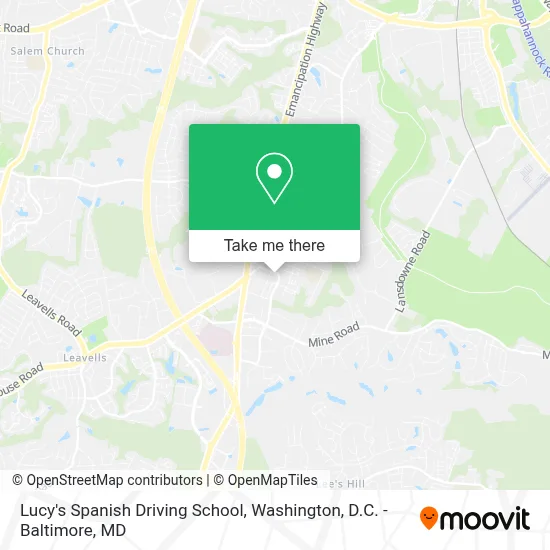 Lucy's Spanish Driving School map