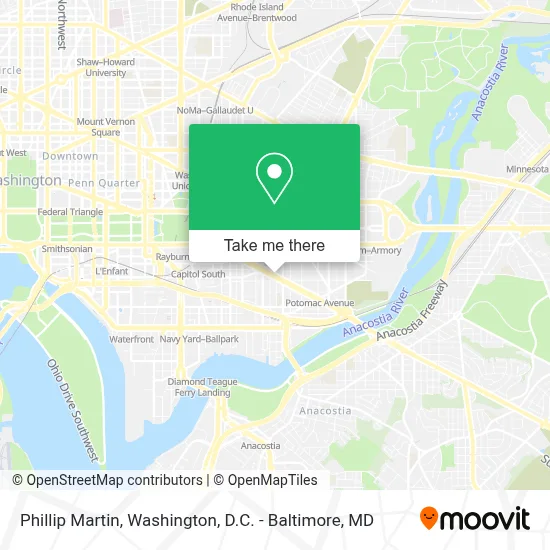 Phillip Martin map