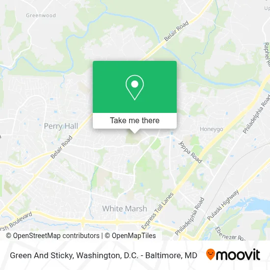 Green And Sticky map