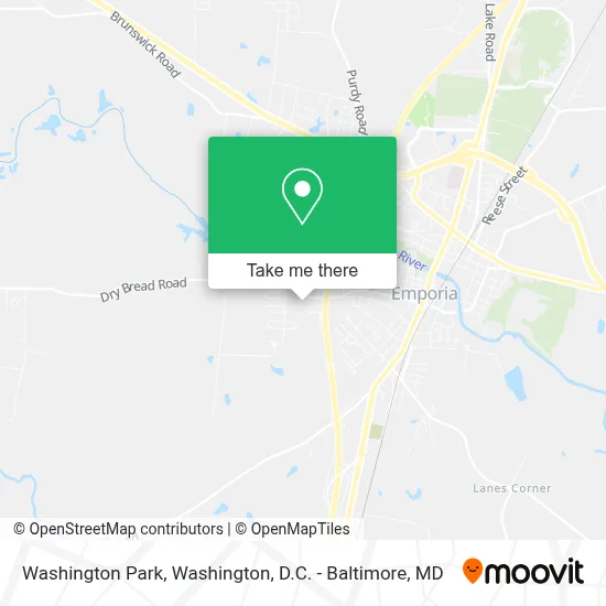 Washington Park map