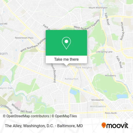 The Alley map