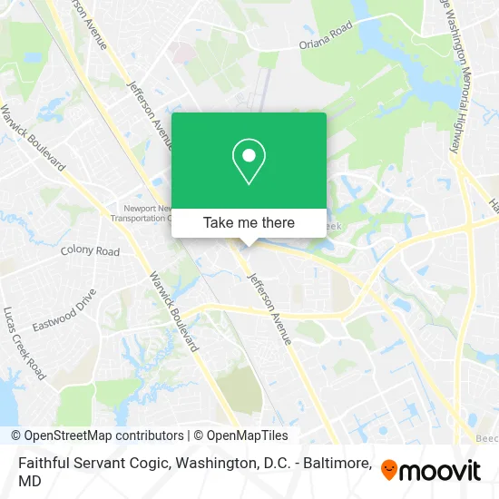 Faithful Servant Cogic map