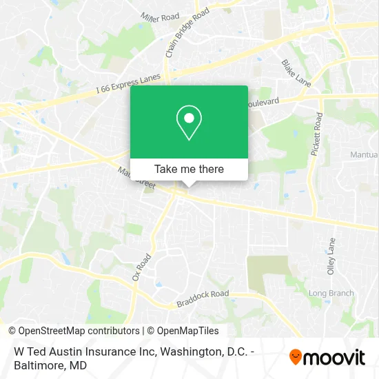 W Ted Austin Insurance Inc map