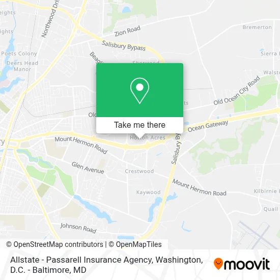 Allstate - Passarell Insurance Agency map