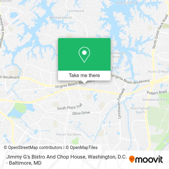 Jimmy G's Bistro And Chop House map