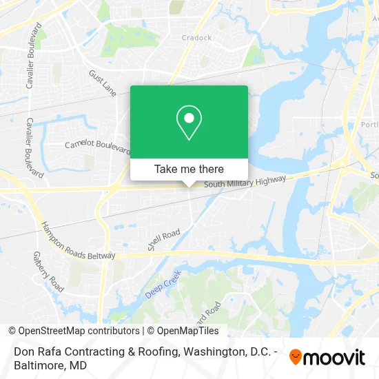 Don Rafa Contracting & Roofing map