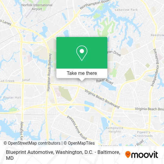 Blueprint Automotive map