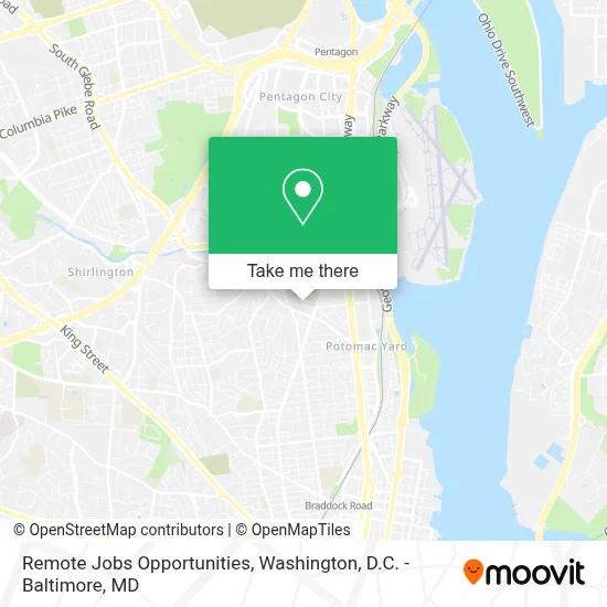 Remote Jobs Opportunities map
