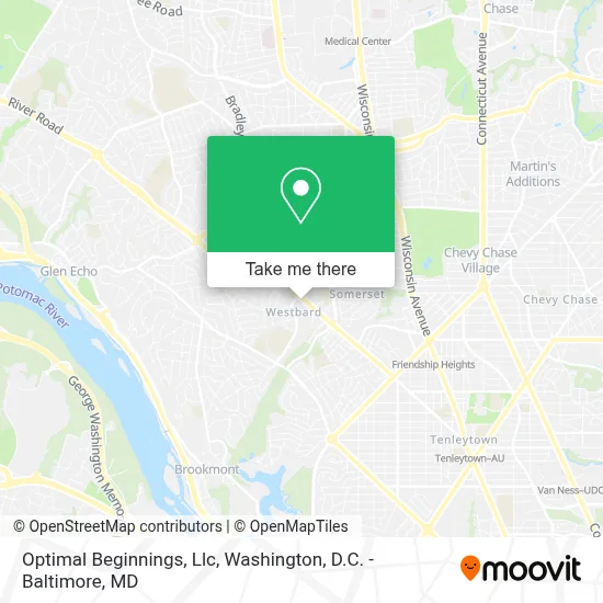 Optimal Beginnings, Llc map
