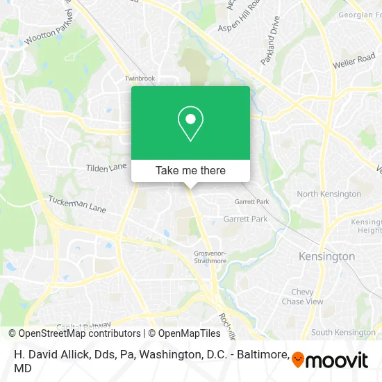 H. David Allick, Dds, Pa map