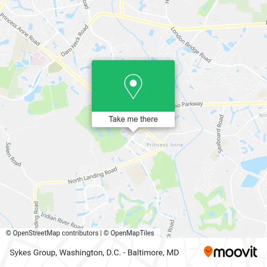 Sykes Group map