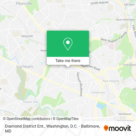 Diamond District Ent. map