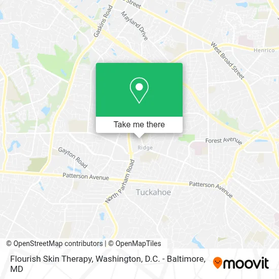 Flourish Skin Therapy map