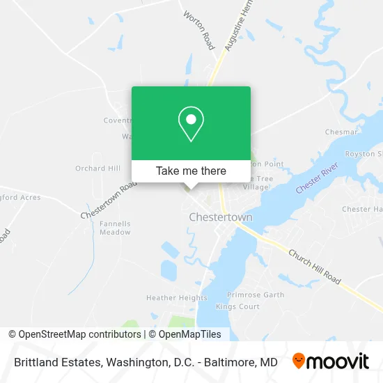 Brittland Estates map