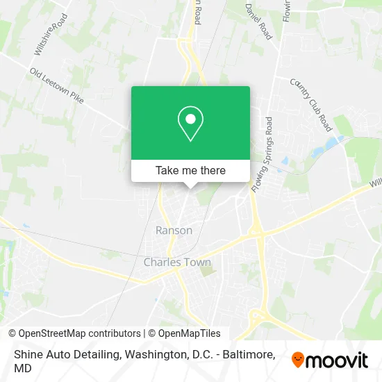 Shine Auto Detailing map
