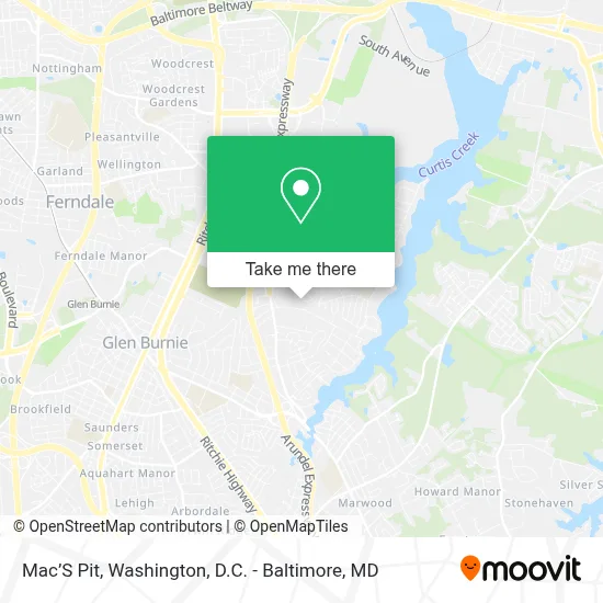 Mac’S Pit map