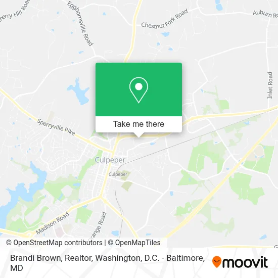 Brandi Brown, Realtor map