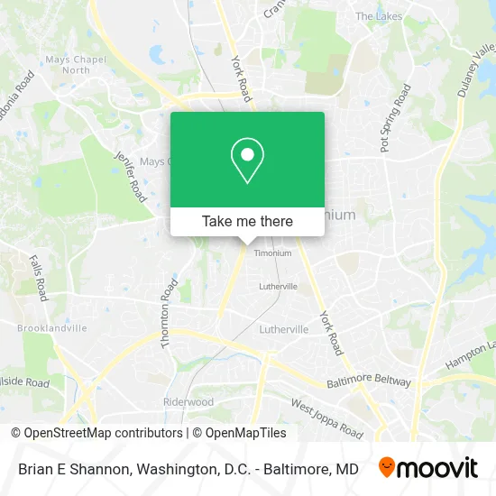 Brian E Shannon map