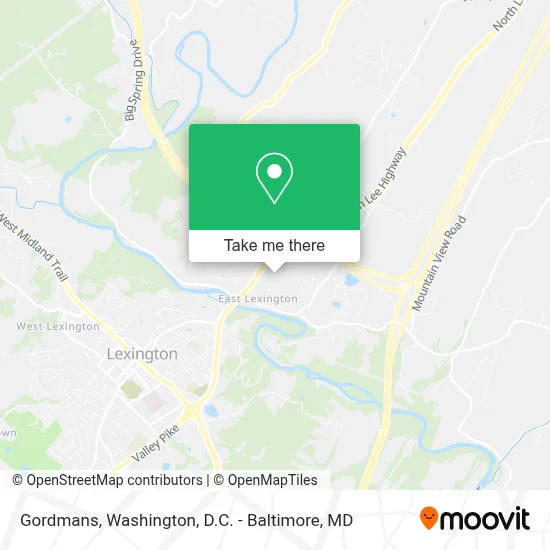 Gordmans map