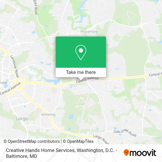 Creative Hands Home Services map