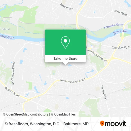 Stfreshfloors map