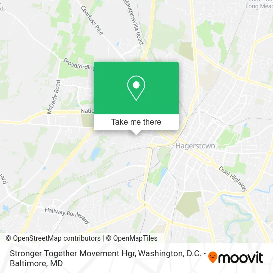 Stronger Together Movement Hgr map