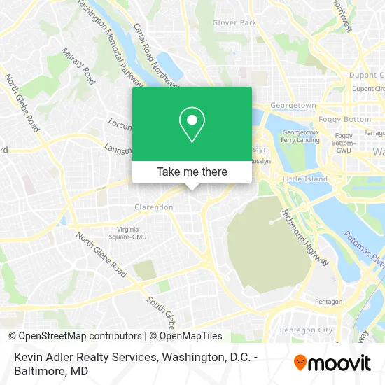 Kevin Adler Realty Services map