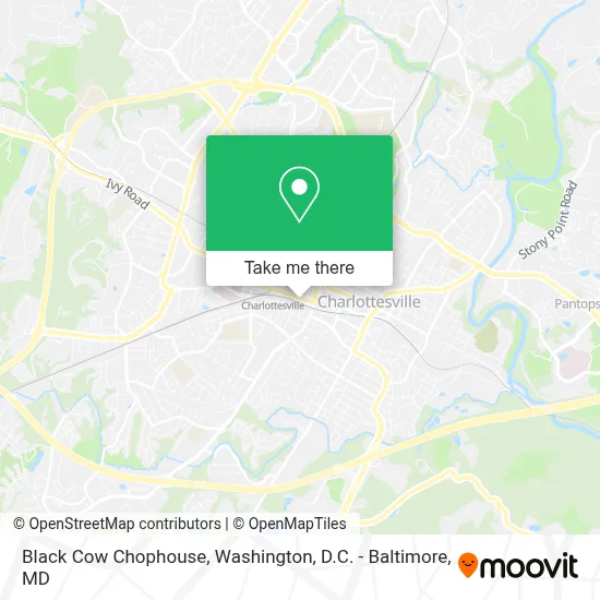 Black Cow Chophouse map
