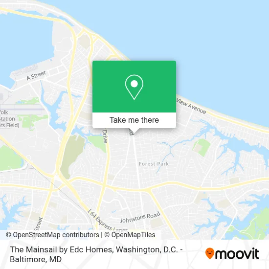 The Mainsail by Edc Homes map