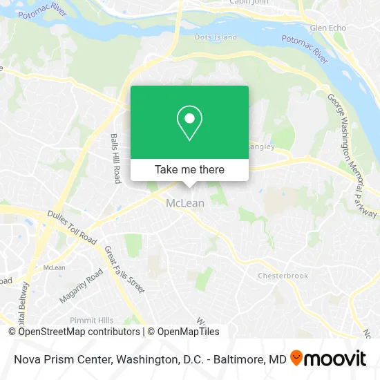 Nova Prism Center map