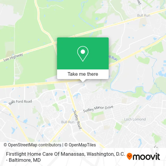 Firstlight Home Care Of Manassas map