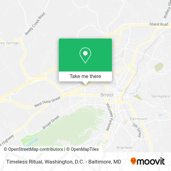 Timeless Ritual map