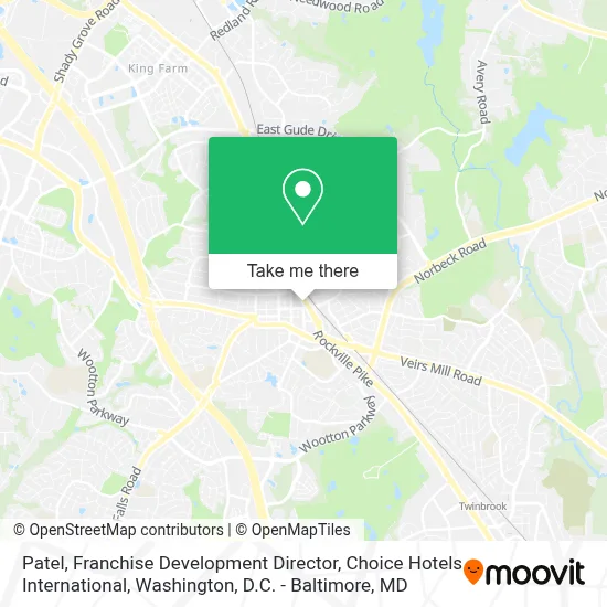 Patel, Franchise Development Director, Choice Hotels International map