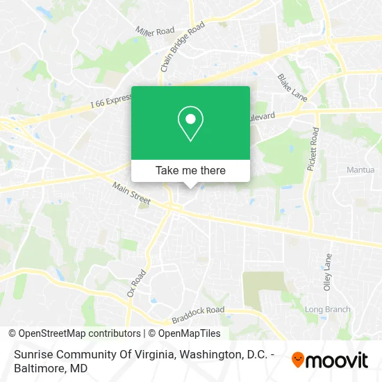 Sunrise Community Of Virginia map