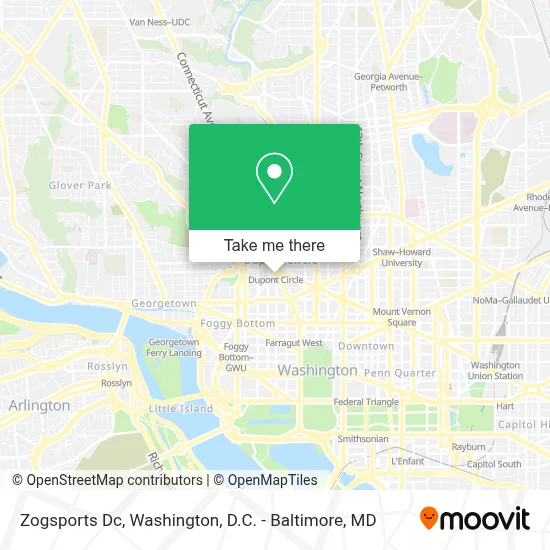 Zogsports Dc map