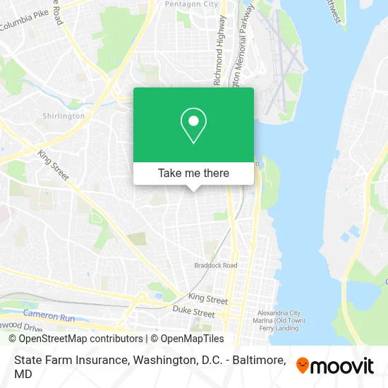 State Farm Insurance map